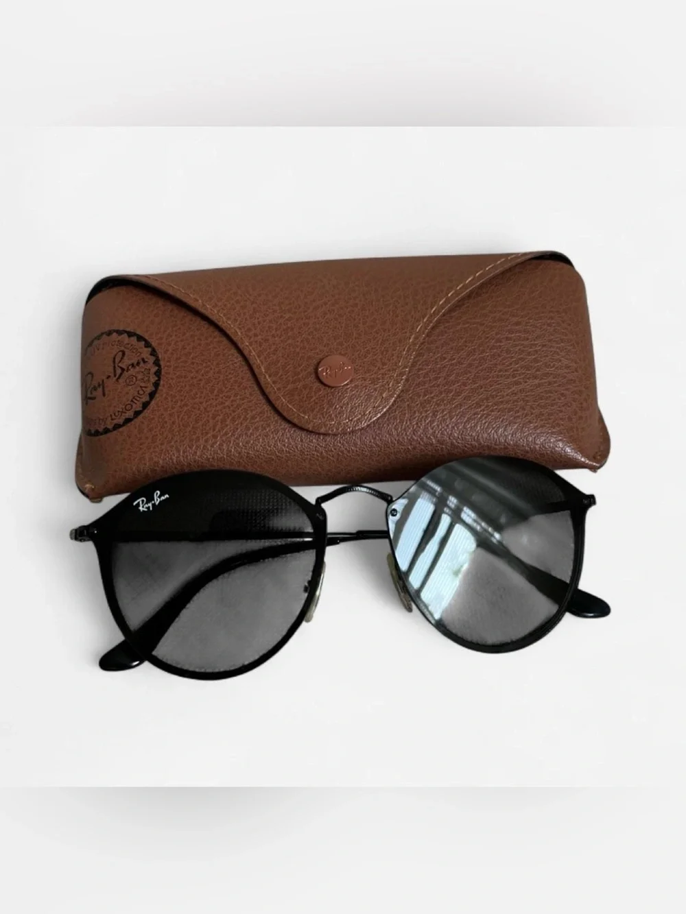 Ray-Ban Blaze Round Sunglasses 3574N